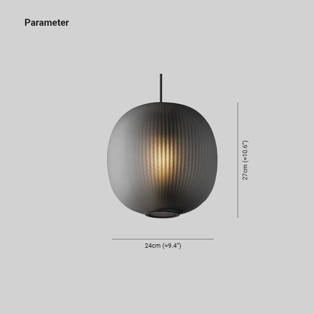 Pendant Light For Warm Ambience Frosted Glass Cylinder