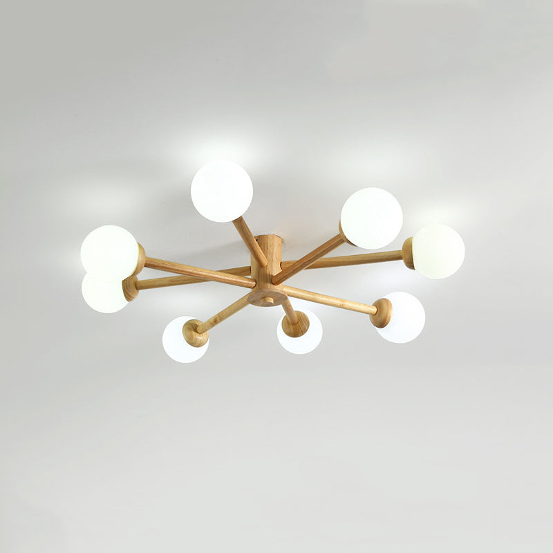 LED Ceiling Light With E27 Base NovaGlow Six Or Eight Head