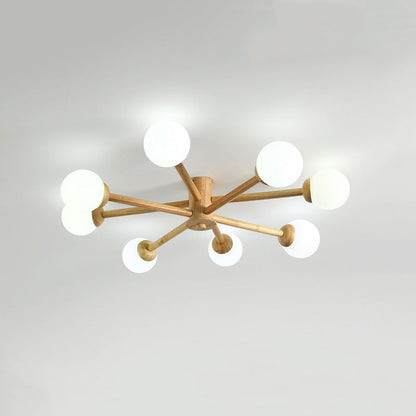 LED Ceiling Light With E27 Base NovaGlow Six Or Eight Head