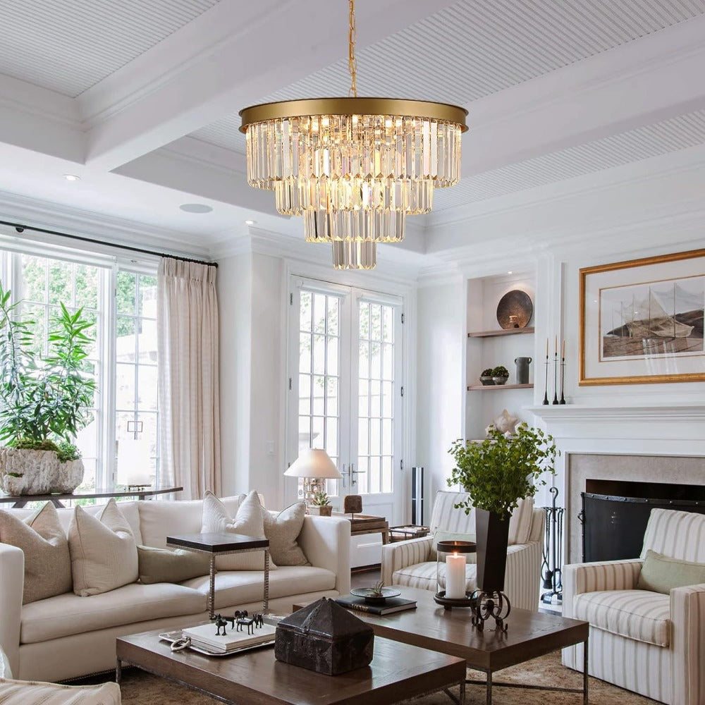 Elegant Illumination Pendant Light Crystal LED Arisha