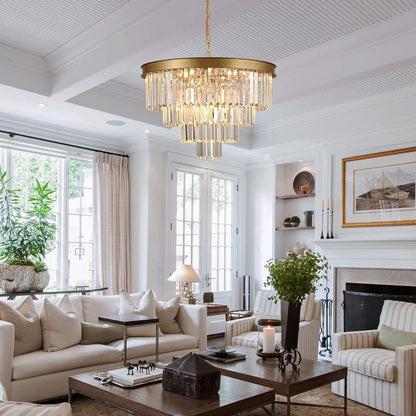 Elegant Illumination Pendant Light Crystal LED Arisha
