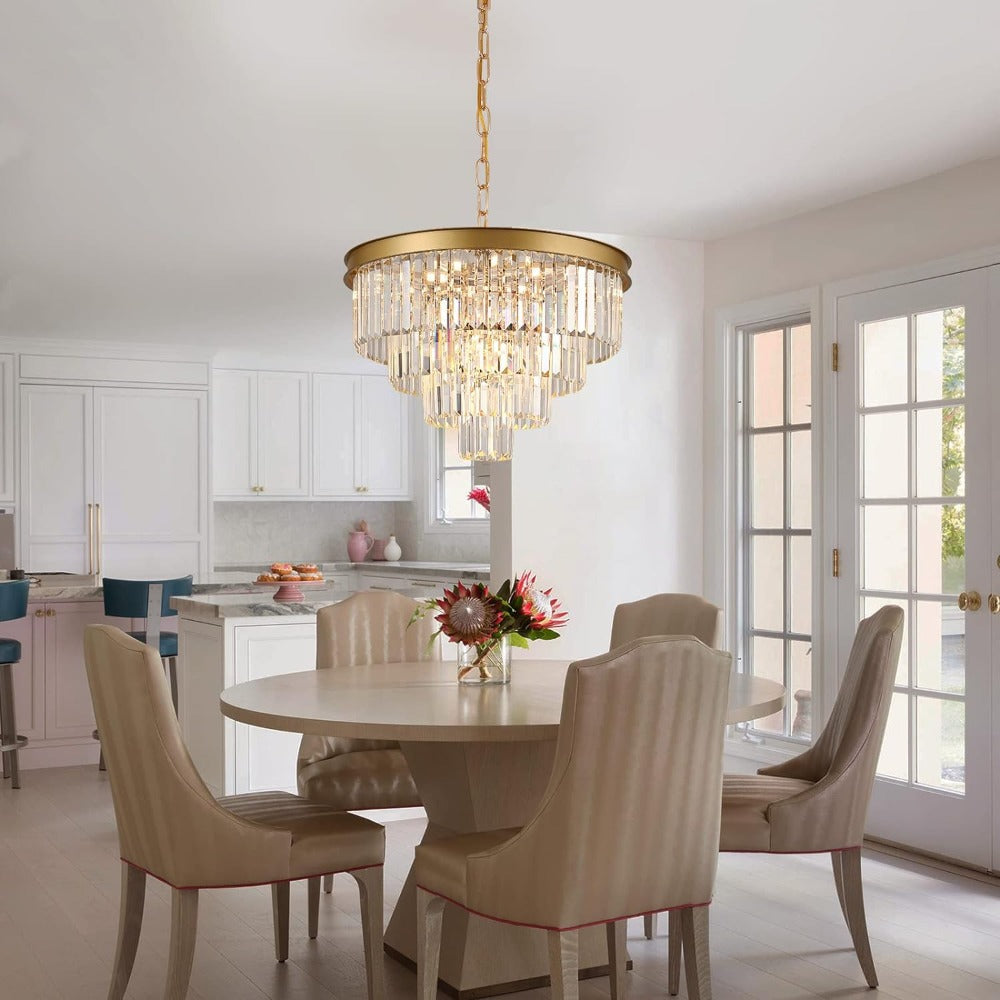 Elegant Illumination Pendant Light Crystal LED Arisha
