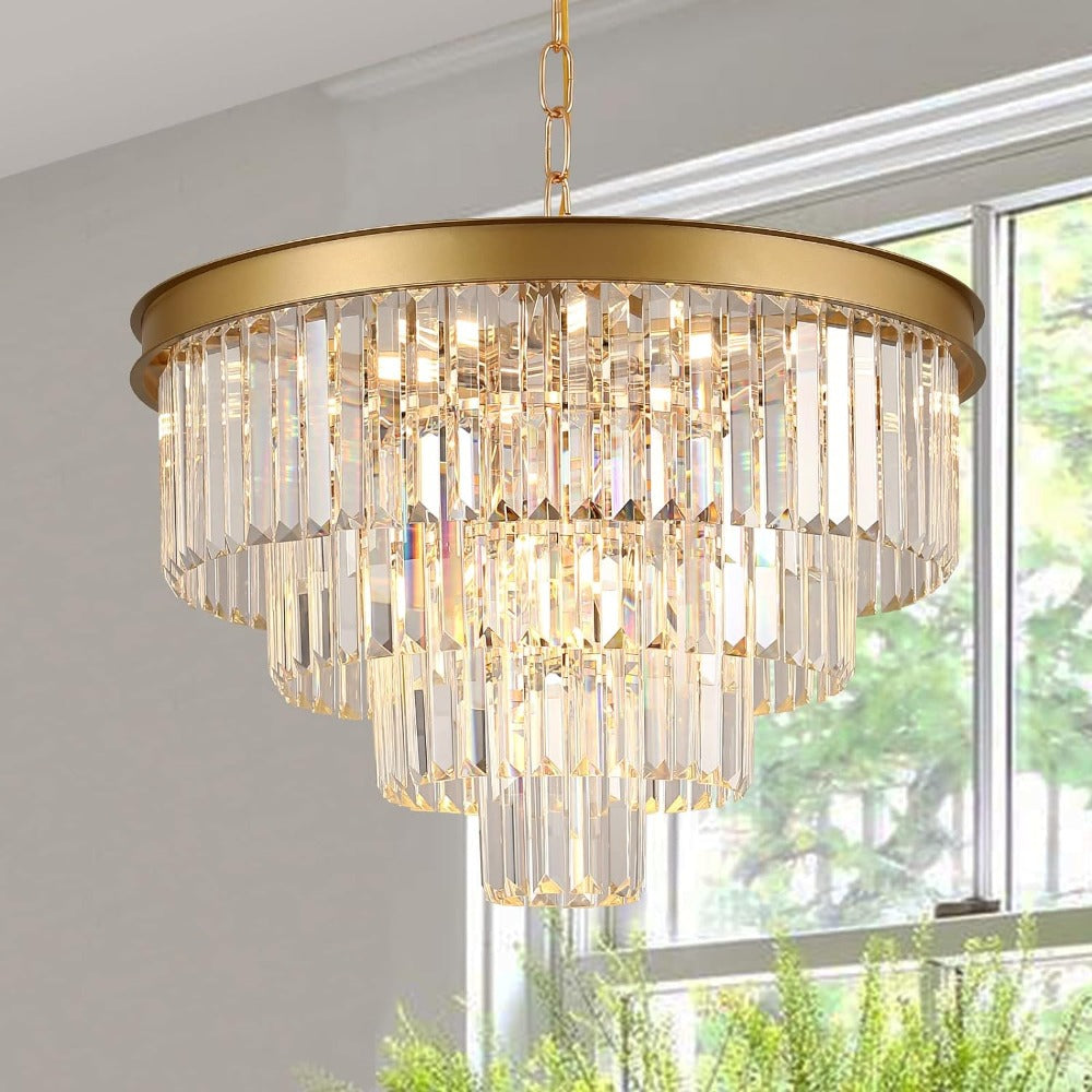 Elegant Illumination Pendant Light Crystal LED Arisha