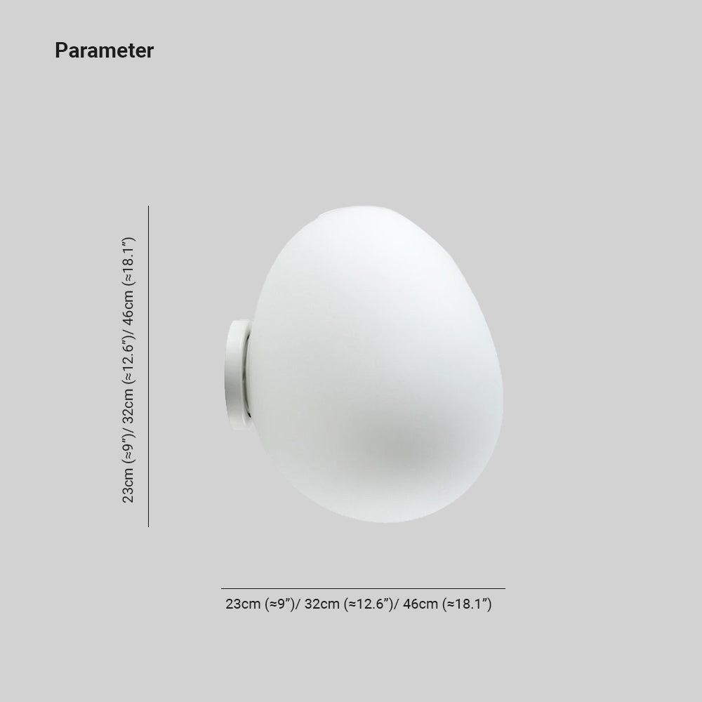 White Finish Geometric Glass Vanity Wall Light