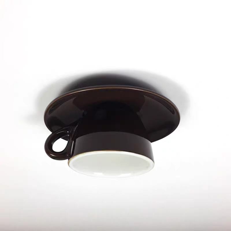 Bedroom And Living Rooms Flush Ceramic Ceiling Light Luna