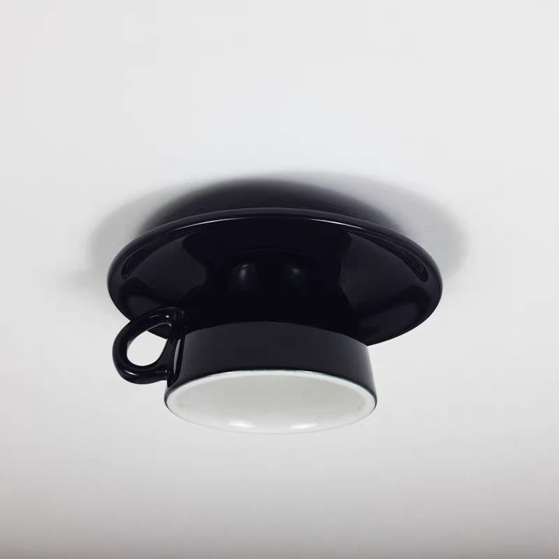Bedroom And Living Rooms Flush Ceramic Ceiling Light Luna