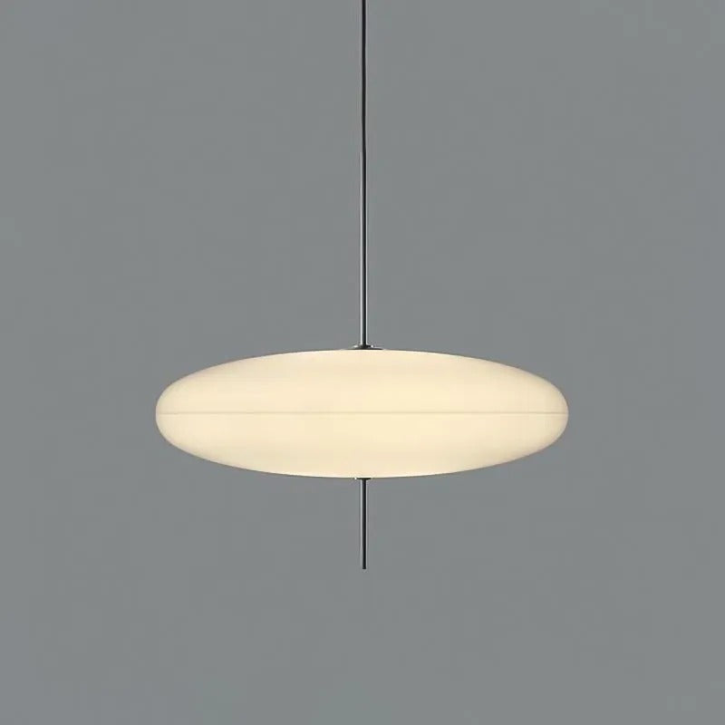 Bright White Shade Nordic Oval Pendant Light