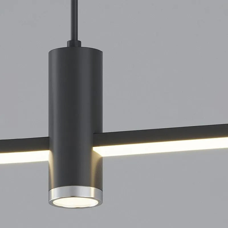 Focused Dining Illumination Modern Linear Pendant Light