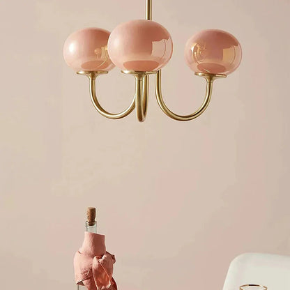 Deco Art Aurora Pendant Globe Lamp With Glow Warm