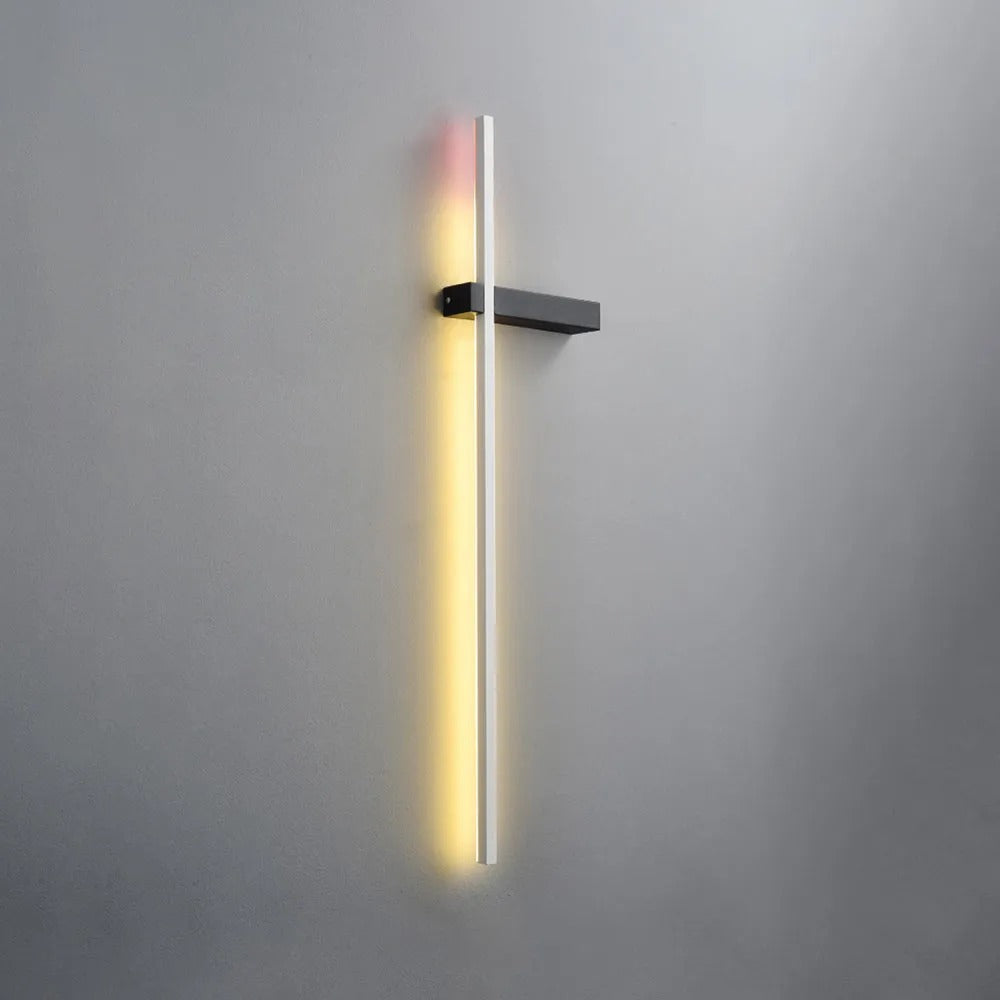 Minimalist Linear Wall Lamp Multicolour Led LineaGlow