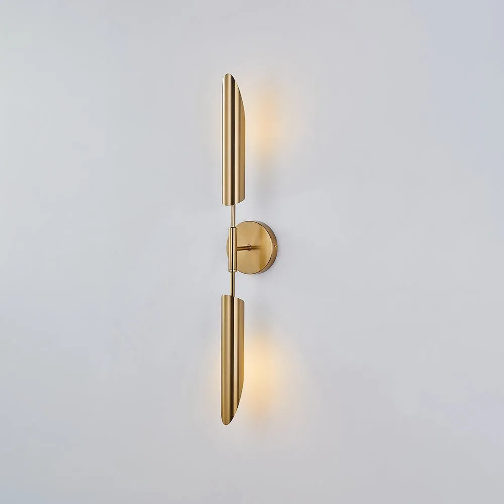 Golden Scabbard Wall Light Luxe Double Head