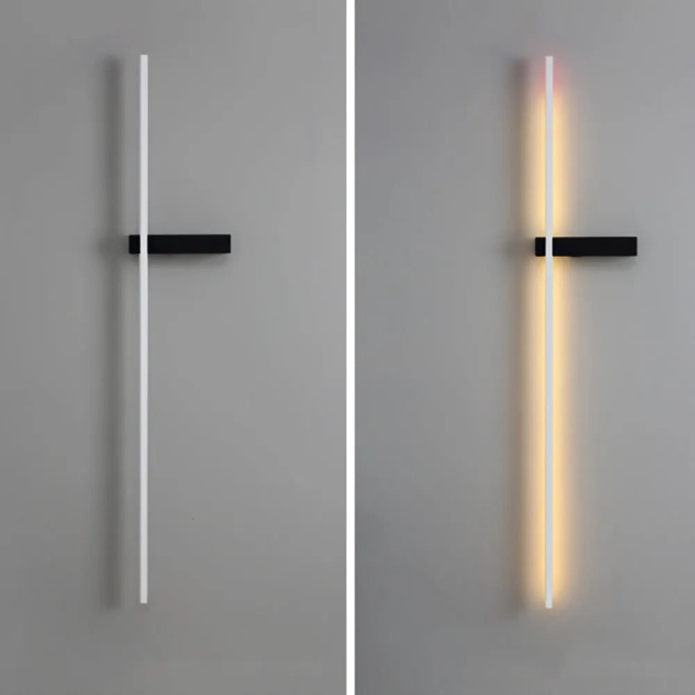 Minimalist Linear Wall Lamp Multicolour Led LineaGlow