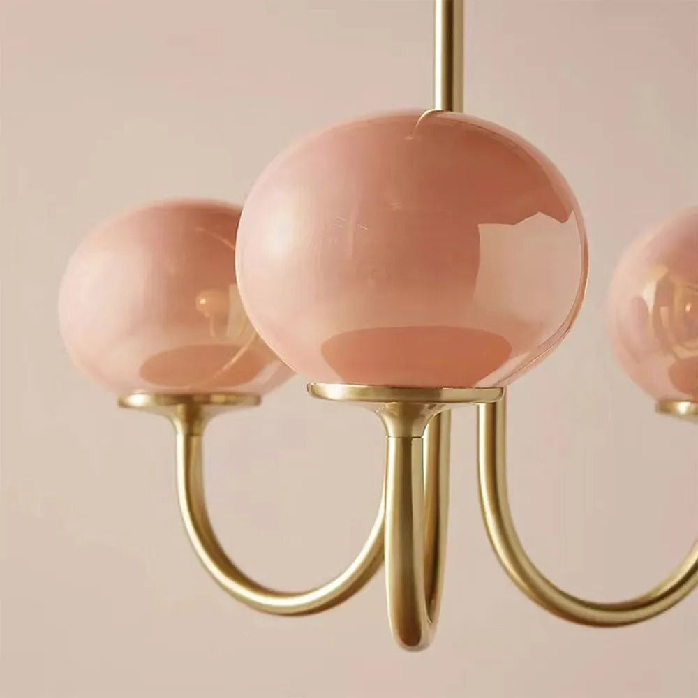 Deco Art Aurora Pendant Globe Lamp With Glow Warm