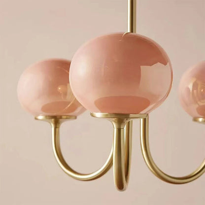 Deco Art Aurora Pendant Globe Lamp With Glow Warm
