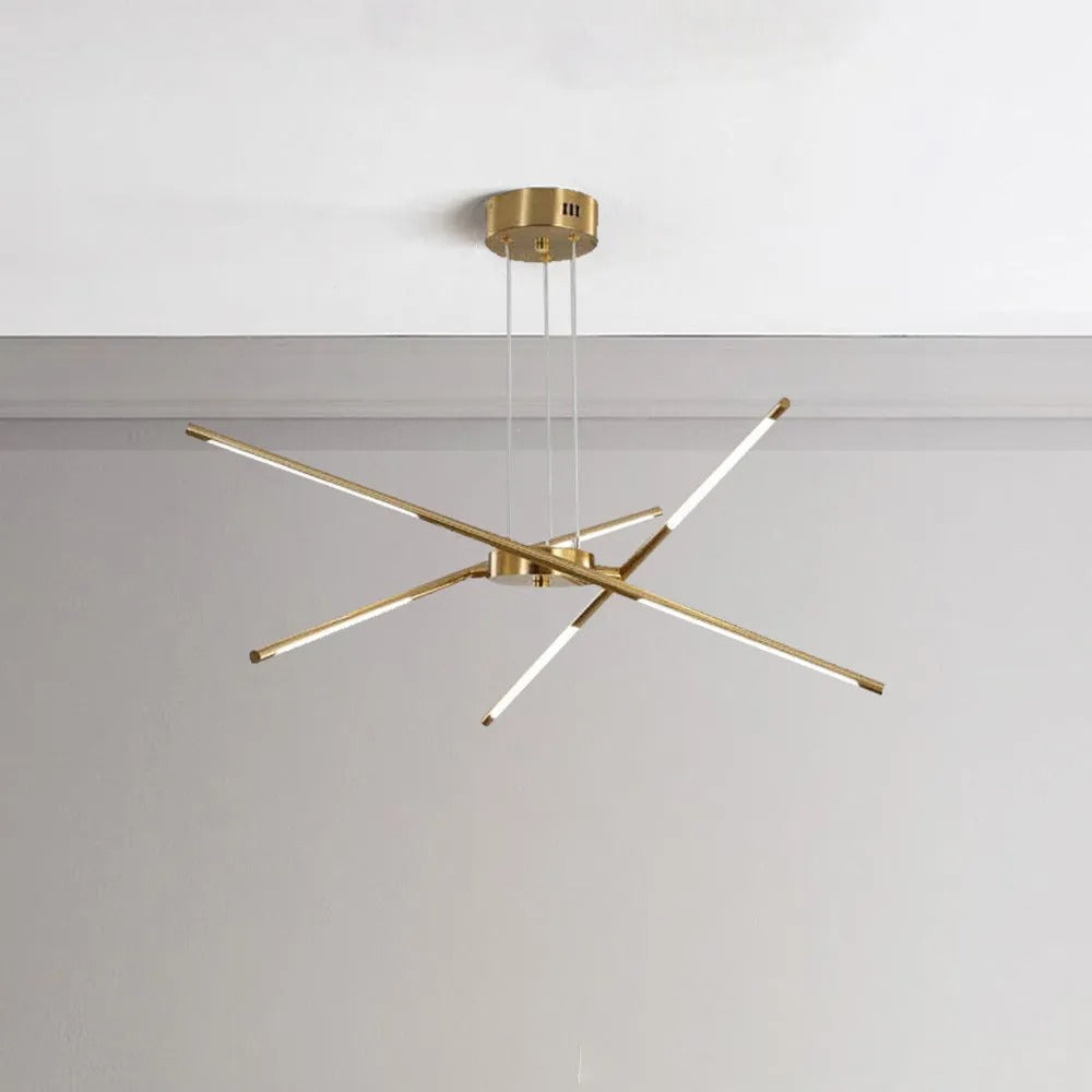 Architectural Bar Design Black Gold Pendant Light