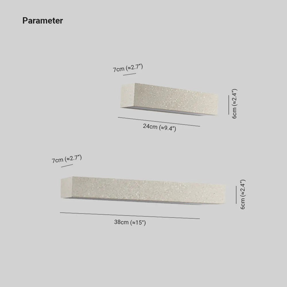 Outdoor Monochrome Led Wall Light For Exterior Use