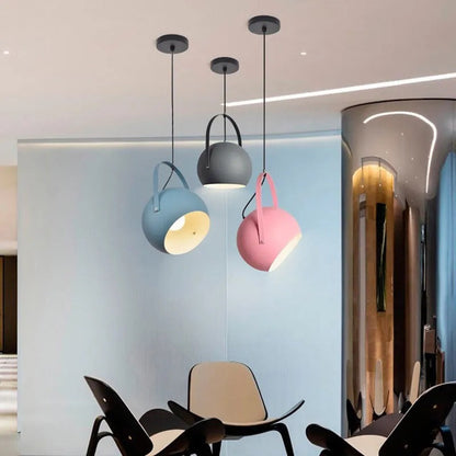 Ambient Bedroom Glow Spherical Art Deco Pendant Light