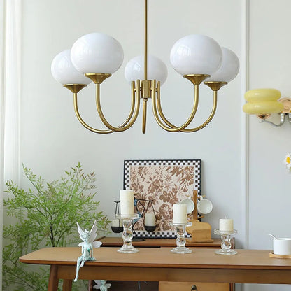 Deco Art Aurora Pendant Globe Lamp With Glow Warm