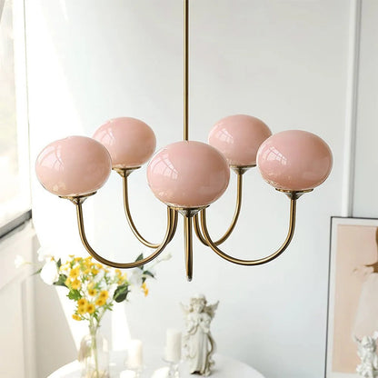 Deco Art Aurora Pendant Globe Lamp With Glow Warm