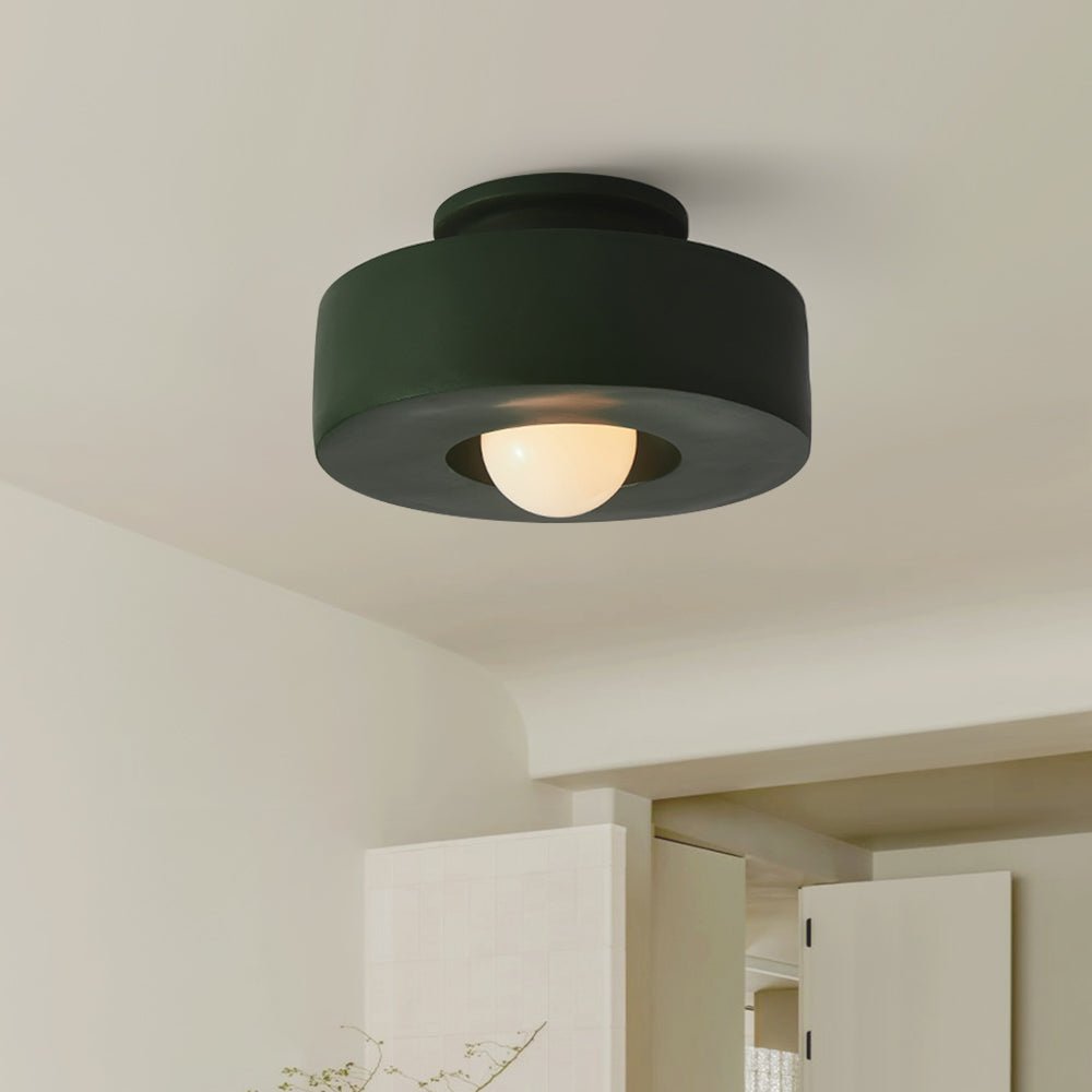 Nordic Nova Flush Mount Ceiling Light For Bedroom