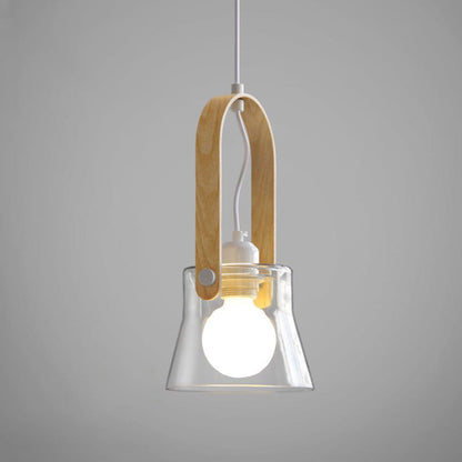 Ambient Glow Minimalist Glass Bowl Pendant Light