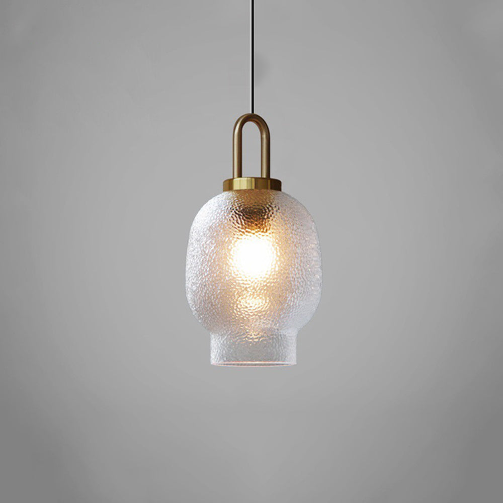 Ambient Glow Minimalist Frosted Glass Pendant Light