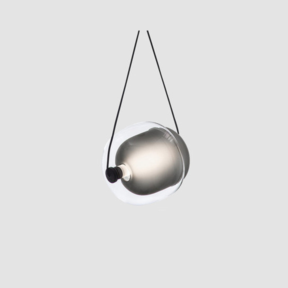 Ambient Glow Modern Glass Bubble Pendant Light