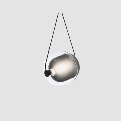 Ambient Glow Modern Glass Bubble Pendant Light