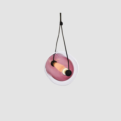 Ambient Glow Modern Glass Bubble Pendant Light
