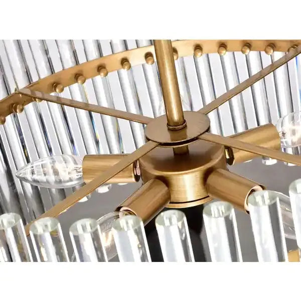Modern Glass And Brass Ring Pendant Lights For Style By Arisha